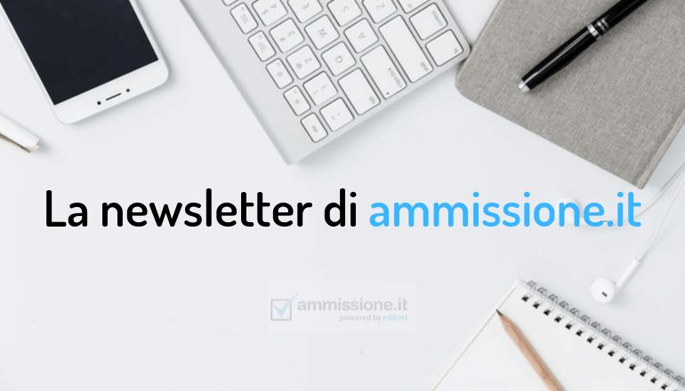 newsletter ammissione