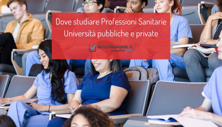 Dove Studiare Professioni Sanitarie Le Universita Italiane