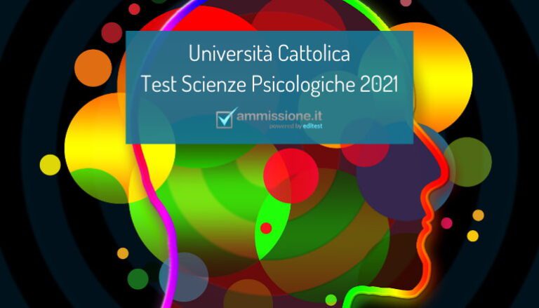 Alpha Test Scienze E Tecniche Psicologiche
