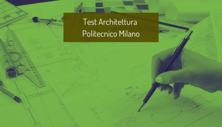 Simulazione Test Ingegneria Politecnico Di Milano