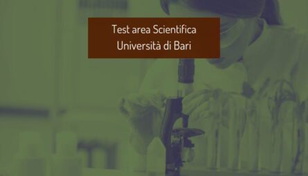 test area scientifica università bari 2021