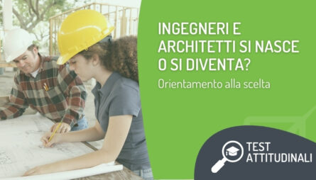 test attitudinale ingegneria architettura