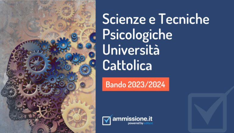 Test Scienze e Tecniche Psicologiche Cattolica 2023