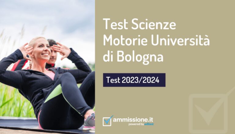 Test Scienze Motorie Università Bologna 2023