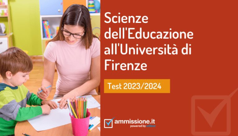 Test Scienze dell'Educazione UniFi 2023/2024