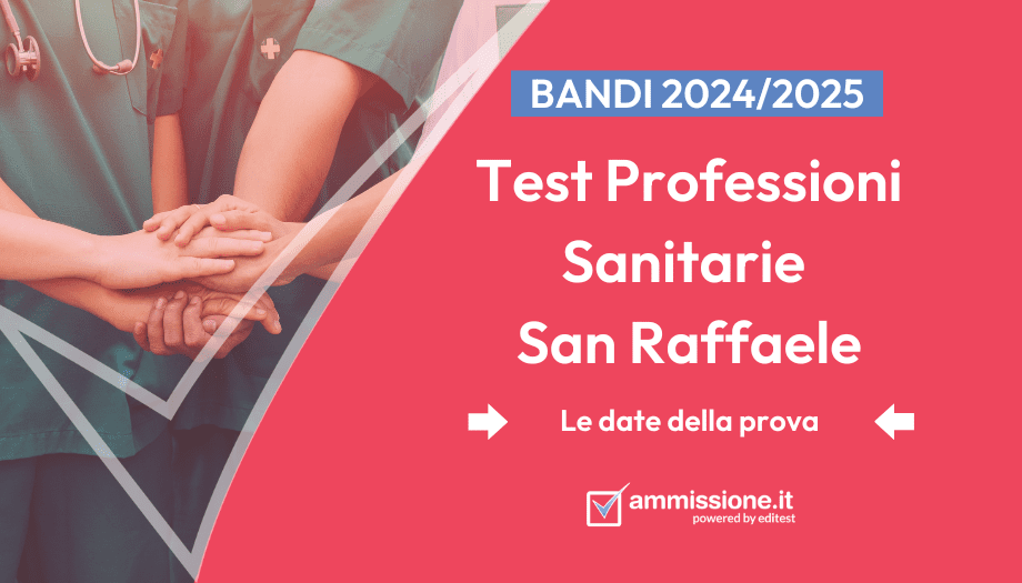 Test Professioni Sanitarie San Raffaele 2024