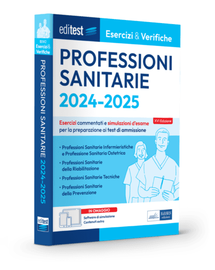 Editest Professioni Sanitarie, Area Scientifica e Farmaceutica - 8000 Quiz  10e 2024/2025