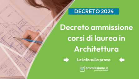 Decreto Test Architettura 2024