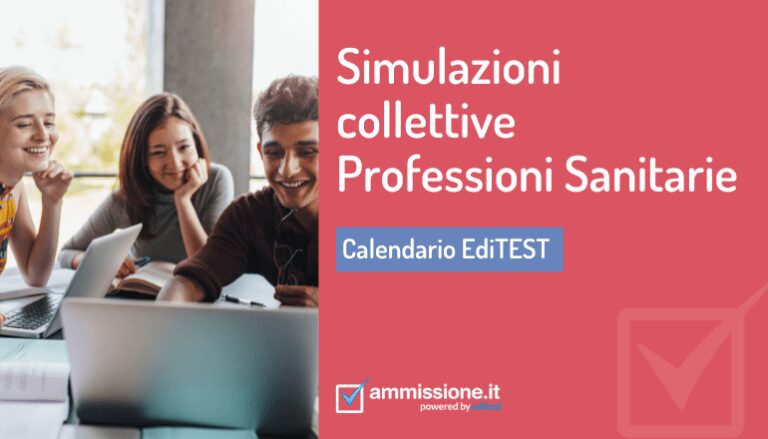 Simulazioni collettive Professioni Sanitarie: esercitati con EdiTEST