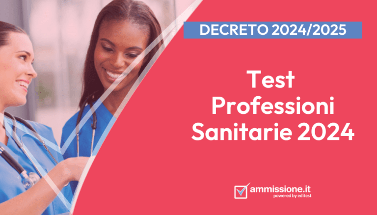 Test Di Ammissione A Professioni Sanitarie Test di ammissione ai corsi di laurea delle Professioni Sanitarie