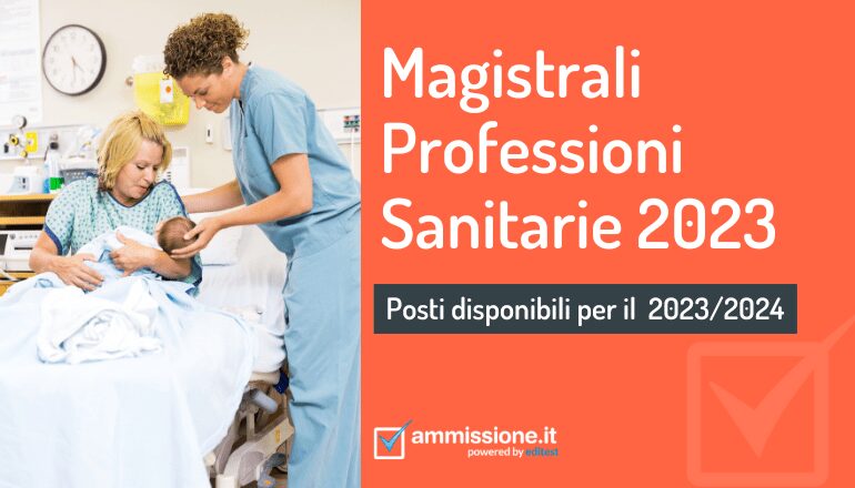 Posti disponibili Magistrali delle Professioni Sanitarie per l'a.a