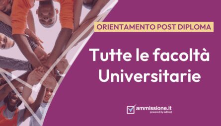 tutte le facoltà universitarie