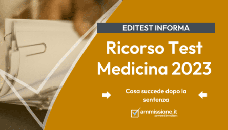 Sentenza TAR Test Medicina 2023