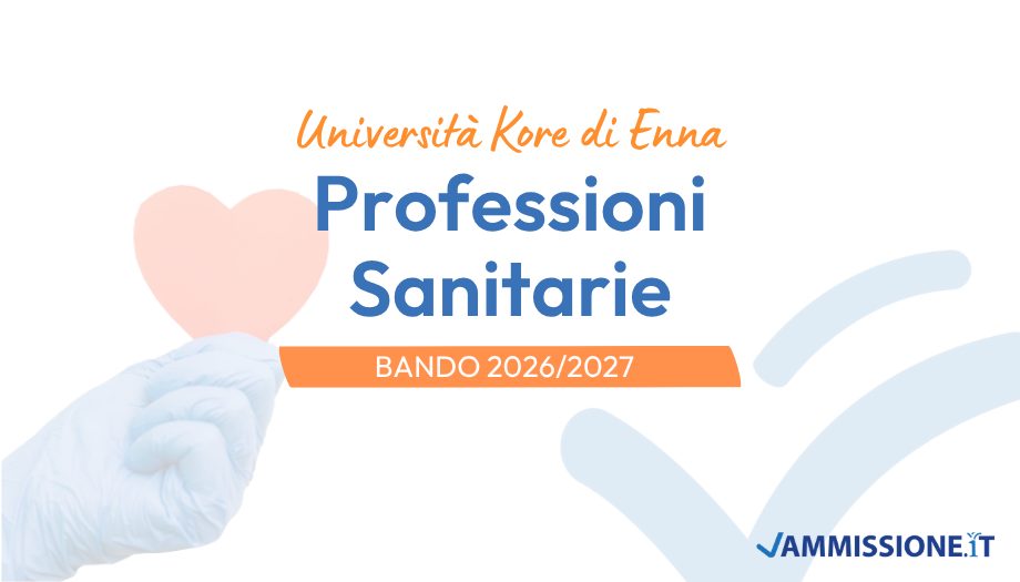 Test Professioni Sanitarie Kore Enna 2026
