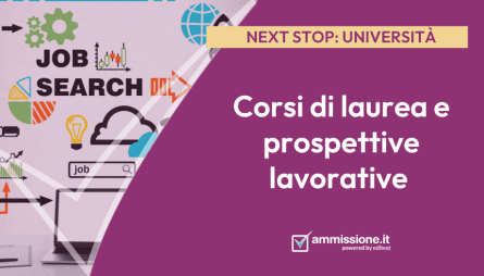 Opportunità lavorative per i diversi corsi di laurea