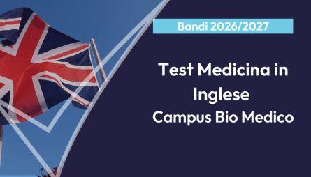 Test Medicina Inglese Campus BioMedico 2026