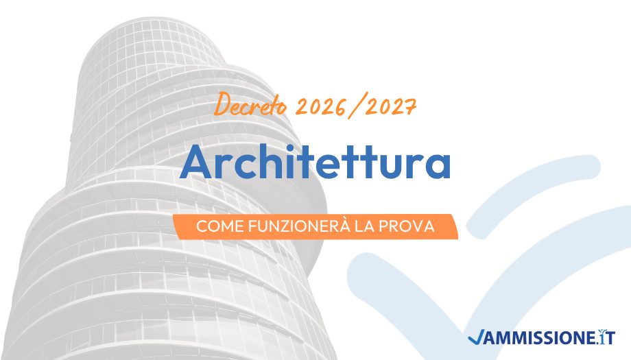 Decreto Test Architettura 2026
