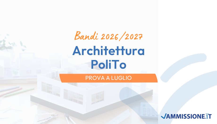 Test Architettura Politecnico Torino 2026