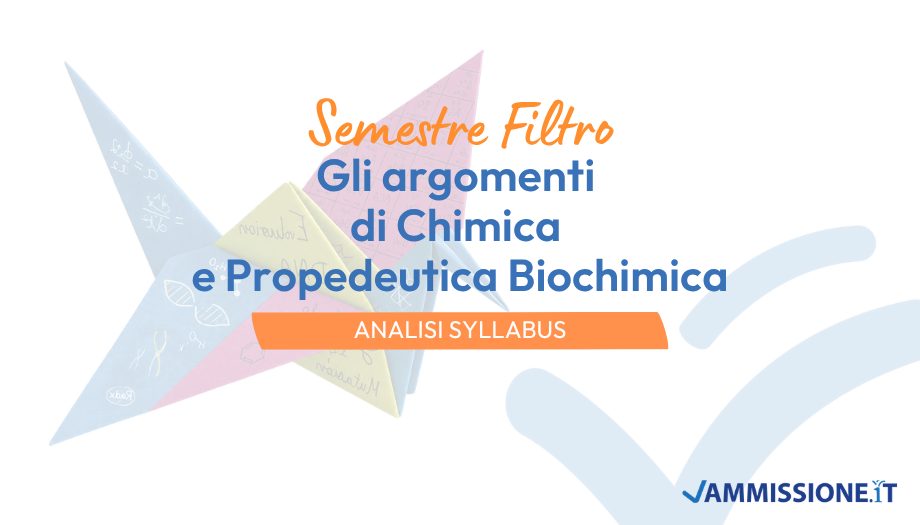 Argomenti Chimica Semestre Filtro