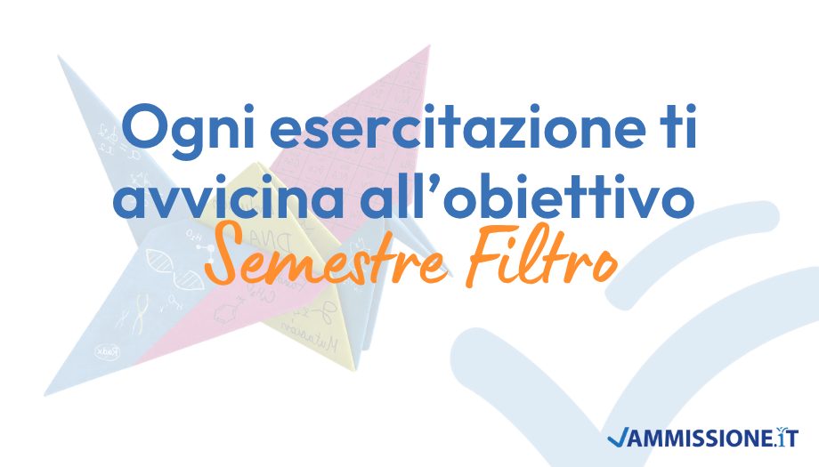 Simulazioni Semestre Filtro Medicina