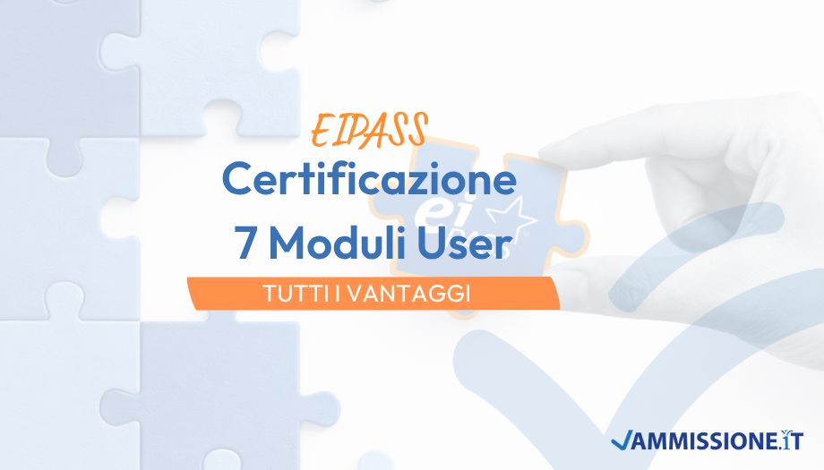 Certificazione 7 Moduli User per l'Università