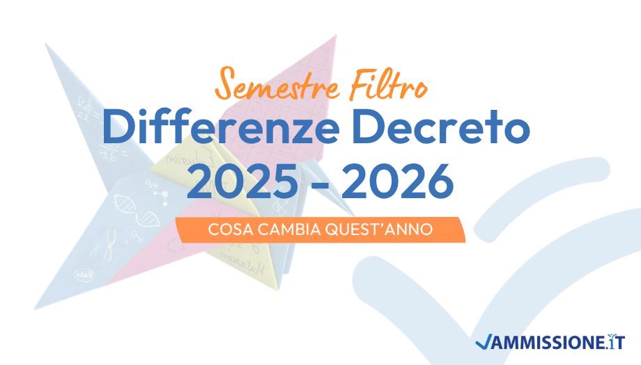 Differenze Semestre Filtro