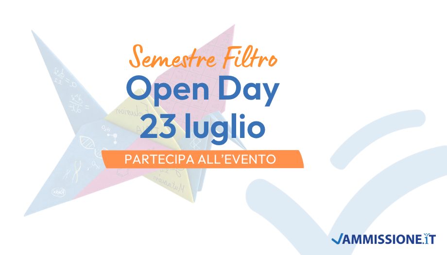Open Day Semestre Filtro Medicina
